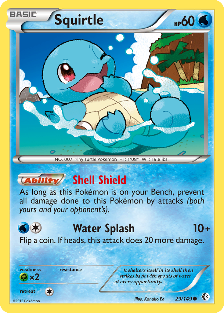Boundaries Crossed Squirtle #29/149